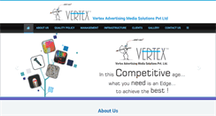 Desktop Screenshot of indiavertex.com